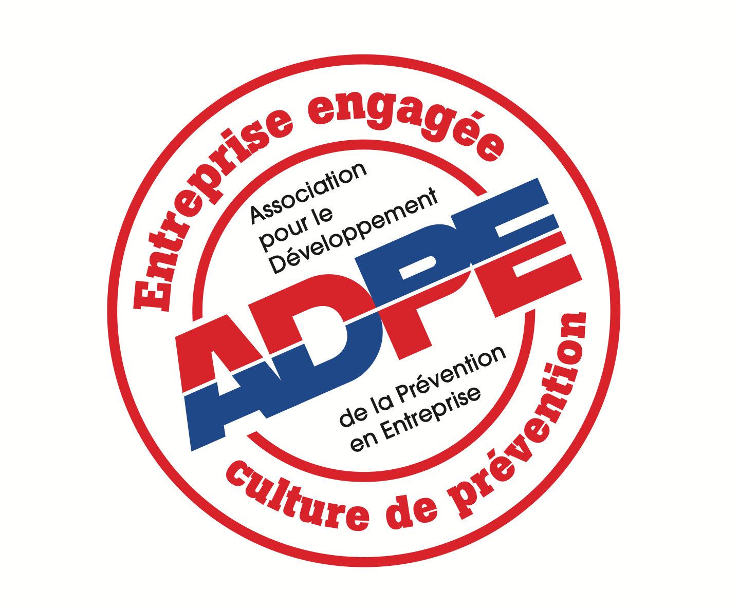 Le sigle Entreprise engagée - culture de prévention